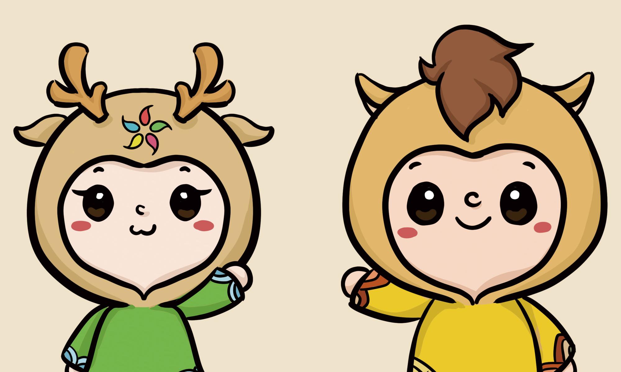 《張小文和張小明（形象大使）》作者：劉 歡