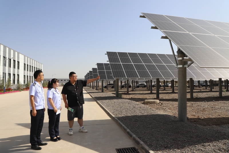 臨澤稅務：稅惠賦能光伏產業大步向前 向“新”而行